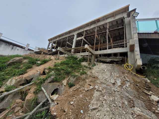 Construção irregular em Mangaratiba